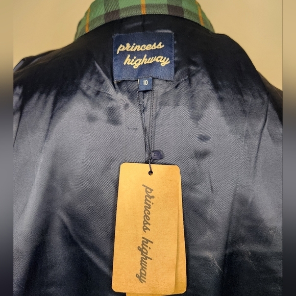 Princess Highway plaid bomber jacket - Picture 10 of 11